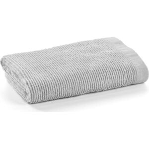 Světle šedý bavlněný ručník La Forma Miekki, 50 x 100 cm