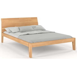 Dvoulůžková postel z masivního bukového dřeva SKANDICA Agava, 140 x 200 cm