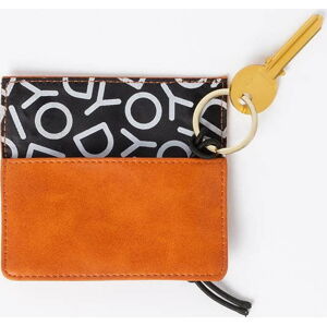 Pánská oranžová peněženka na klíče DOIY Honom