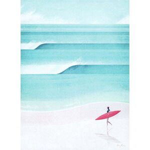 Plakát 30x40 cm Surf Girl IV - Travelposter
