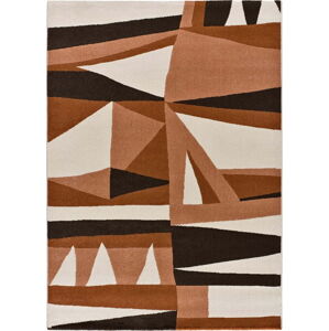 Oranžovo-krémový koberec 120x170 cm Ashley – Universal