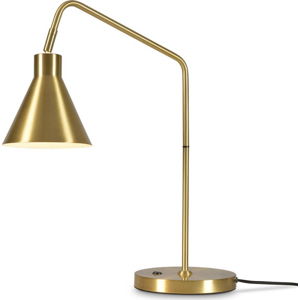 Stolní lampa ve zlaté barvě Citylights Lyon, výška 55 cm