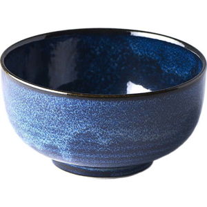 Modrá keramická miska MIJ Indigo, ø 16 cm