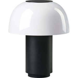 Černá hliníková LED stmívatelná stolní lampa (výška 22 cm) Harvest – Zone