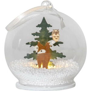 Vánoční závěsná světelná LED dekorace Star Trading Christmas Forest