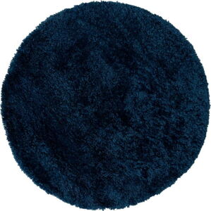 Tmavě modrý koberec Flair Rugs Sparks, ⌀ 133 cm