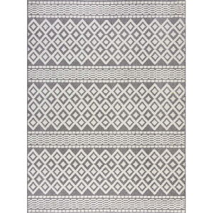 Šedý pratelný koberec 218x160 cm Jhansi - Flair Rugs