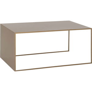 Konferenční stolek ve zlaté barvě Custom Form 2Wall