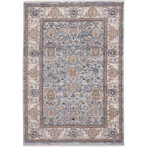 Modro-krémový koberec 80x150 cm Vintage – Think Rugs