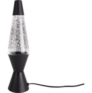 Černá stolní lampa Leitmotiv Glitter