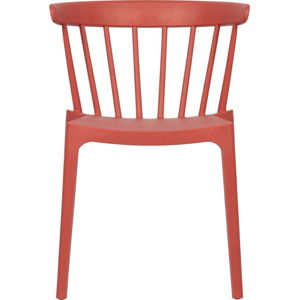 Tmavě růžová jídelní židle vhodná do interiéru i exteriéru WOOOD Bliss