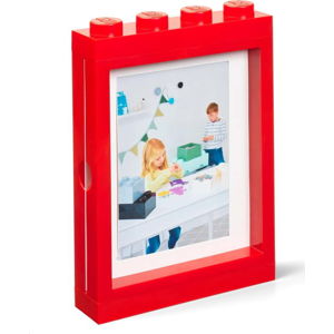 Červený rámeček na fotku LEGO®, 19,3 x 26,8 cm