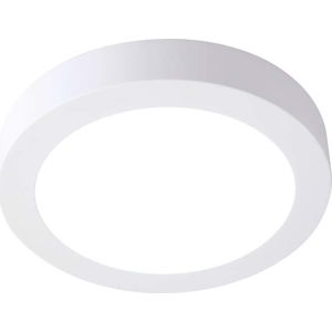Bílé kruhové stropní svítidlo SULION, ø 22,5 cm