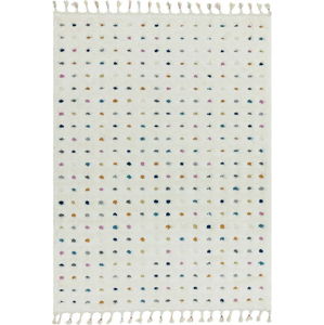 Béžový koberec Asiatic Carpets Dotty Multi, 80 x 150 cm