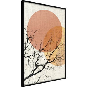 Plakát v rámu Artgeist Gloomy Tree, 40 x 60 cm