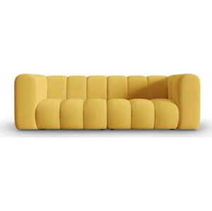 Žlutá pohovka 228 cm Lupine – Micadoni Home