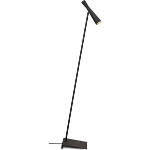 Černá stojací lampa s kovovým stínidlem (výška 145,5 cm) Bordeaux – it's about RoMi