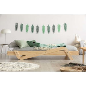 Dětská postel z borovicového dřeva Adeko Zig, 100 x 200 cm