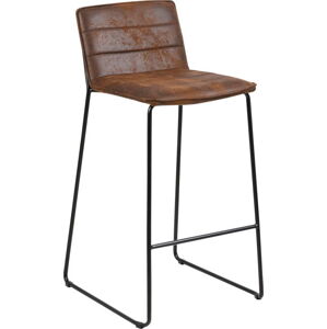 Hnědá barová židle Actona Holland, výška 96 cm