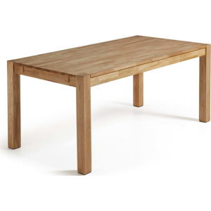 Jídelní rozkládací stůl z dubového dřeva La Forma, 140 x 90 cm