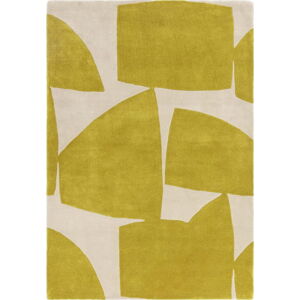 Okrově žlutý ručně tkaný koberec z recyklovaných vláken 200x290 cm Romy – Asiatic Carpets