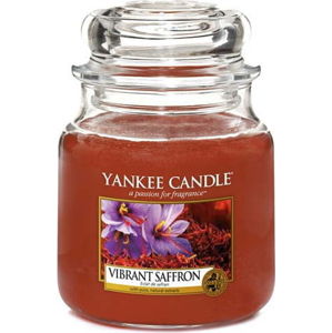 Vonná svíčka Yankee Candle Šafrán, doba hoření 65 - 90 hodin