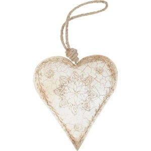 Závěsná dekorace ve tvaru srdce Antic Line Heart Angel