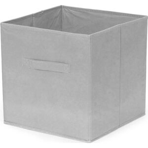 Šedý skládatelný úložný box Compactor Foldable Cardboard Box