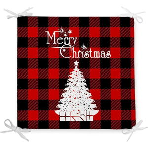 Vánoční podsedák s příměsí bavlny Minimalist Cushion Covers Xmas Tree, 42 x 42 cm