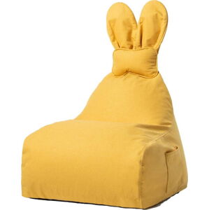 Žlutý dětský sedací vak The Brooklyn Kids Funny Bunny