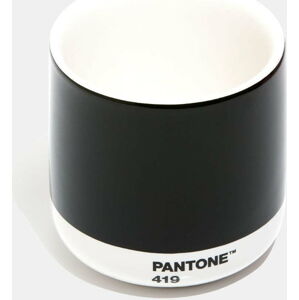 Černý keramický termo hrnek Pantone Cortado, 175 ml