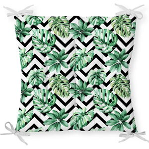 Podsedák s příměsí bavlny Minimalist Cushion Covers Palm Leaves, 40 x 40 cm