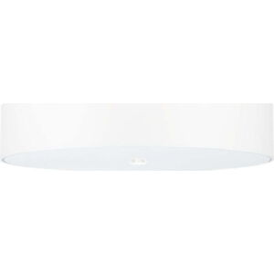 Bílé stropní svítidlo se skleněným stínidlem ø 60 cm Herra - Nice Lamps
