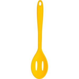 Žlutá silikonová děrovaná lžíce Premier Housewares Zing