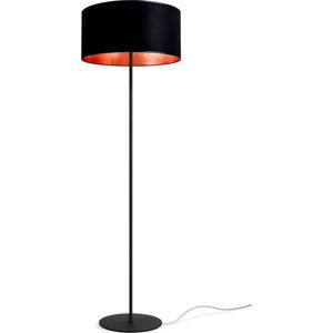 Černoměděná stojací lampa Sotto Luce Mika, ⌀ 40 cm