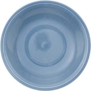 Modrý porcelánový hluboký talíř Like by Villeroy & Boch Group, 23,5 cm