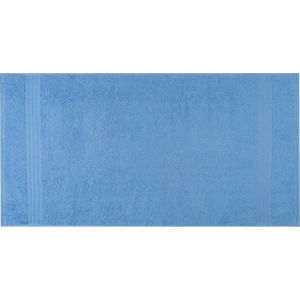 Modrý ručník z čisté bavlny Sky, 50 x 90 cm