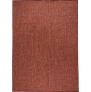 Cihlově červený venkovní koberec NORTHRUGS Miami, 120 x 170 cm