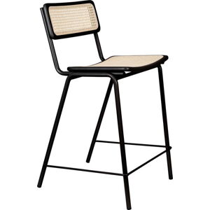 Černé/v přírodní barvě barové židle v sadě 2 ks 93,5 cm Jort – Zuiver