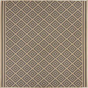 Šedý/béžový venkovní koberec 200x200 cm Moretti - Flair Rugs
