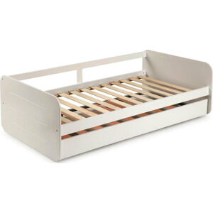 Bílá dětská postel s výsuvným lůžkem 90x190 cm Redona – Marckeric