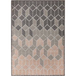 Šedorůžový koberec Flair Rugs Dartmouth, 160 x 230 cm