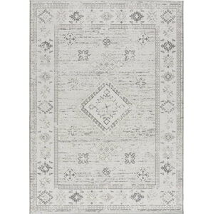 Béžovo-šedý venkovní koberec Universal Ballia, 77 x 150 cm