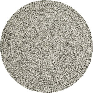 Šedý/béžový kulatý venkovní koberec ø 150 cm - NORTHRUGS