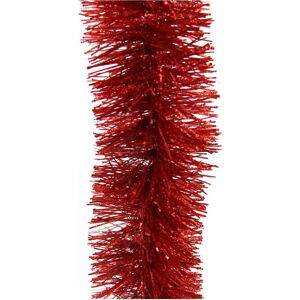 Červená vánoční girlanda Unimasa Navidad, délka 180 cm