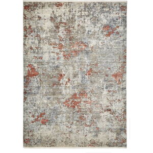 Červeno-šedý koberec Think Rugs Athena, 120 x 170 cm