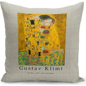 Polštář s výplní Kate Louise Klimt, 43 x 43 cm