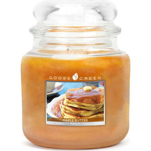 Vonná svíčka ve skleněné dóze Goose Creek Javorové máslo, 75 hodin hoření