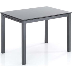 Rozkládací jídelní stůl se skleněnou deskou 70x110 cm Fast – Tomasucci