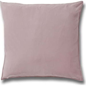 Světle růžový bavlněný povlak na polštář Casa Di Bassi Softtouch, 80 x 80 cm